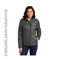 PinSeekers Port Authority Womens Puffy Jacket