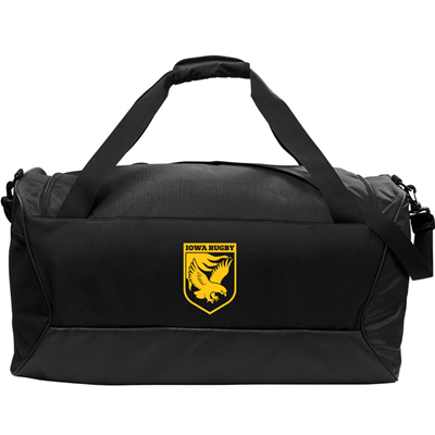 Iowa Rugby Large Duffel