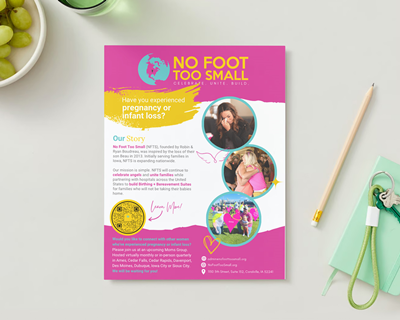 No Foot Too Small-Handout