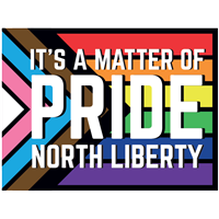 North Liberty Matter of Pride Yard Sign