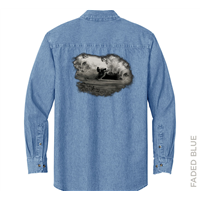 Snowdrifters Adult Denim Shirt